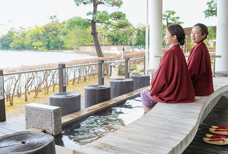 なかつくにの足湯